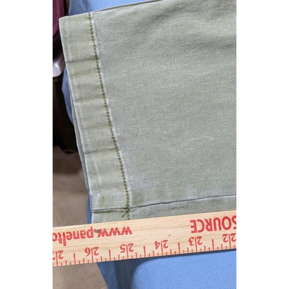 Lucky Brand Womens Olive Utility Pants Size 6/28x26 Cotton Blend Relaxed Fit - Picture 11 of 11